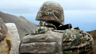 Ermenistan askerleri, Azerbaycan mevzilerine ate at