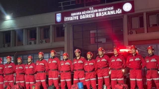 Ankara itfaiyesi, Antalya'daki teleferik kazas iin yola kt