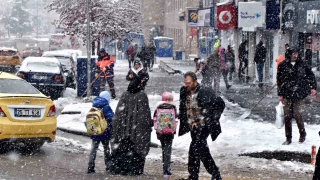 Erzurum'da ilelerde eitime kar engeli