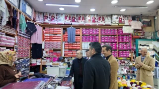 BTP heyeti Van’da esnafla buluştu