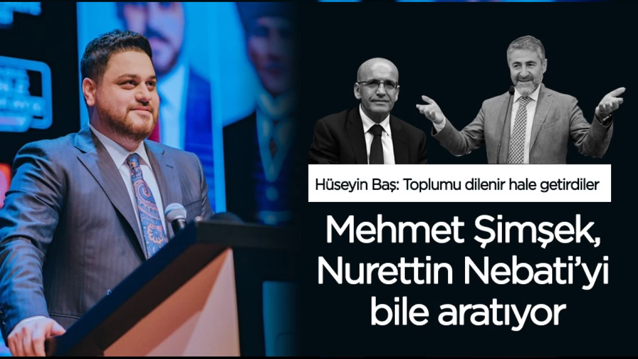 BTP Lideri Hseyin Ba: Mehmet imek, Nurettin Nebatiyi bile aratyor
