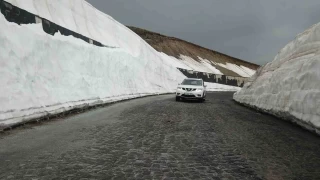 Mays'ta bile kar kalnl 5 metreyi buluyor