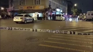 mraniye'de bir polisin ehit olduu dehet an kamerada...