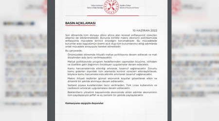 Hükümetten sabah sabah 'serbest piyasa kurallarından taviz verilmeyecek' mesajı