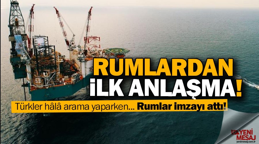 Rumlardan 8.4 milyar euroluk ilk doğalgaz anlaşması