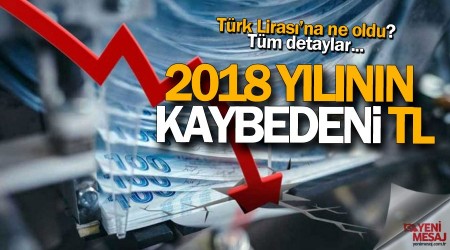 2018 yılının kaybedeni TL