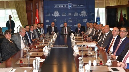 ATO Başkanı Baran'dan, " Ankara Büyükşehir Belediyesi Ziyareti"