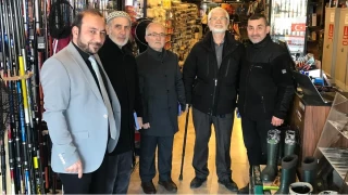 Ramazan’da sahada olan BTP heyeti Çanakkale Biga’da esnafın nabzını tuttu