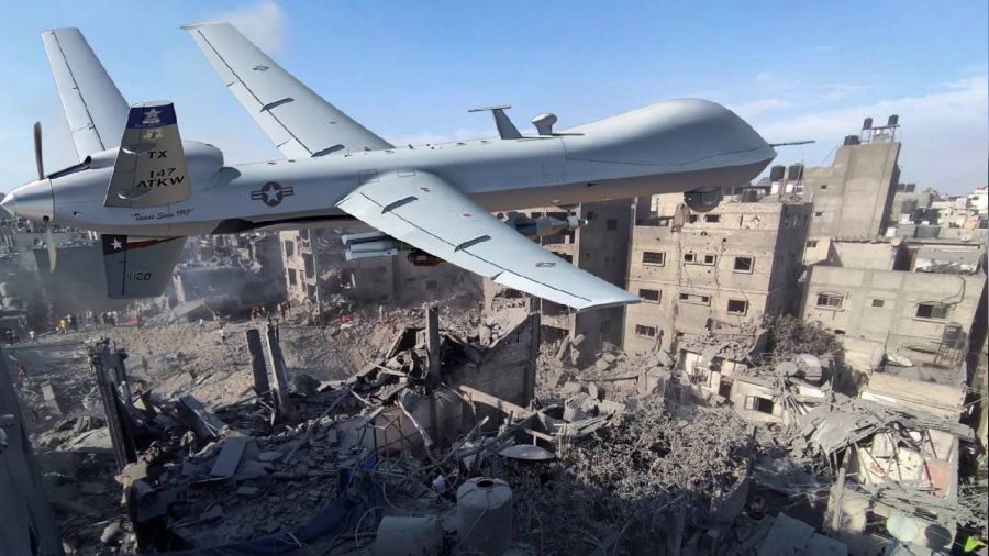 ABD Gazze'de İHA'lar uçuruyor