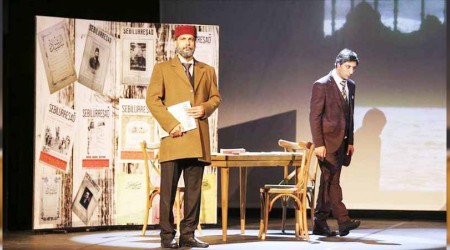 Akif’in hayatı tiyatro sahnesinde