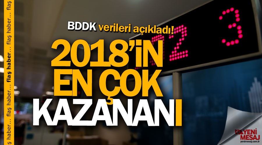 Rekor kâr! Bankalar 2018'de ne kadar kazandı?