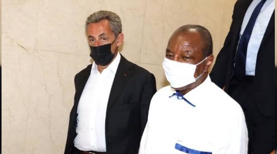 Sarkozy, Gine Cumhurbaşkanı ile görüştü