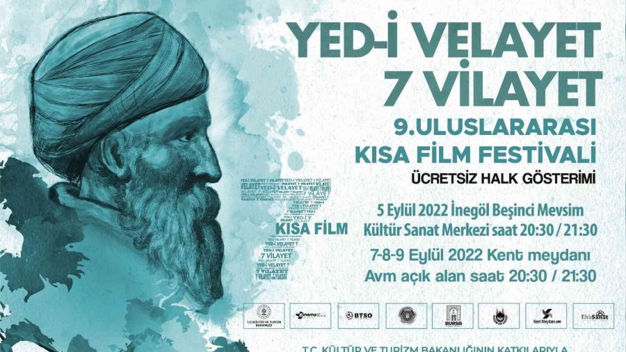 Bursa'da Yed-i Velayet 7 Vilayet kısa film festivali heyecanı