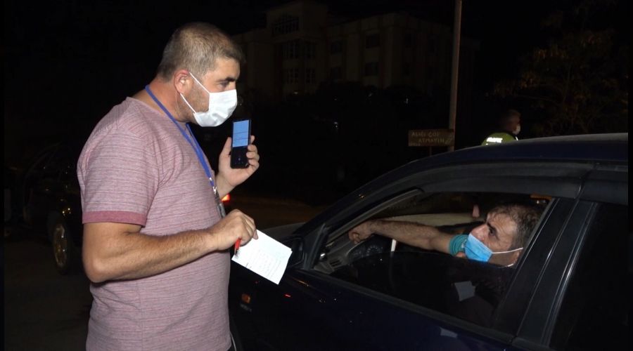 Gece yarısı 'HES kodu' denetimi