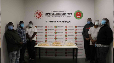 İstanbul Havalimanı'nda uyuşturucu operasyonu