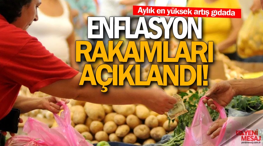 Aralık ayı enflasyon rakamları açıklandı!