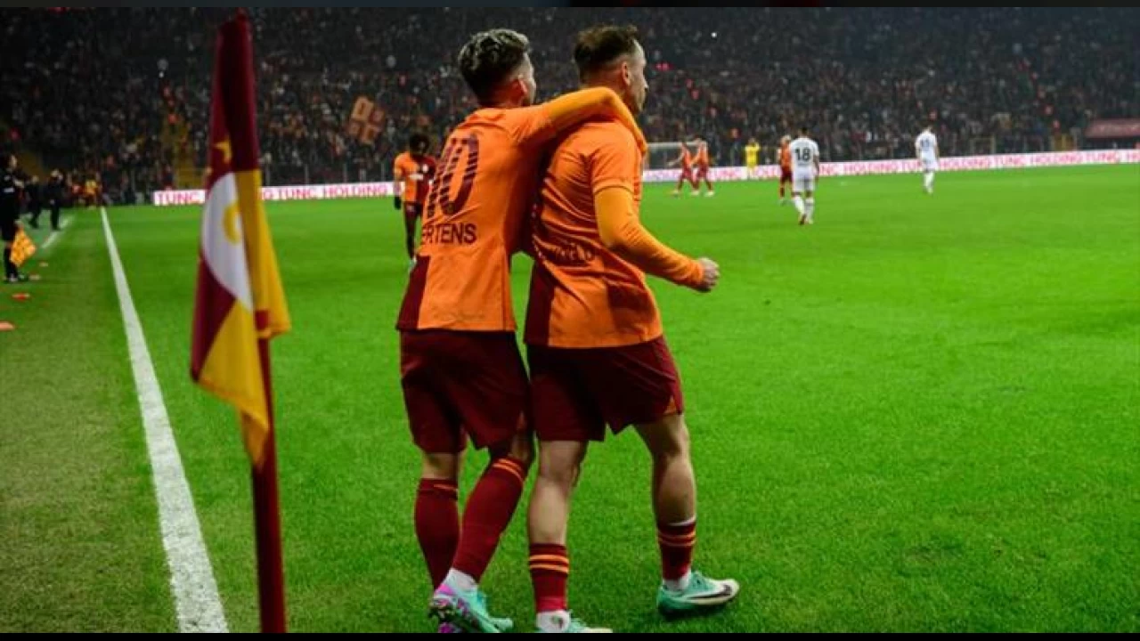 Galatasaray stresli mata kazanmasn bildi 