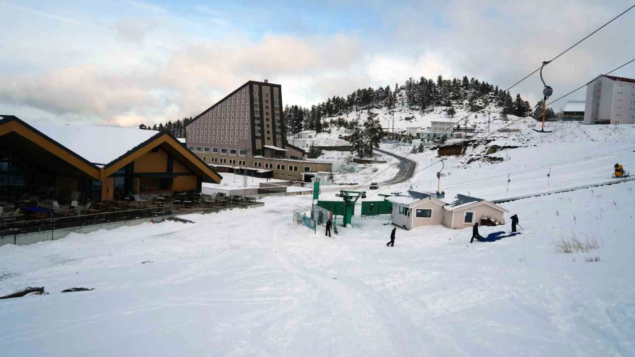 Kartalkaya Kayak Merkezi yeni sezona hazır