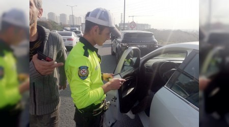 TEM Otoyolu'nda ceza yağdı