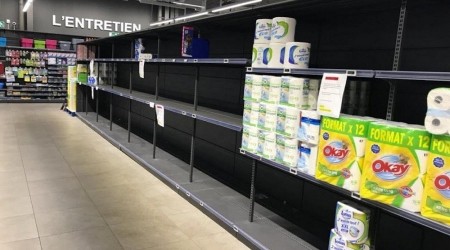 Yasağı duyan marketlere koştu