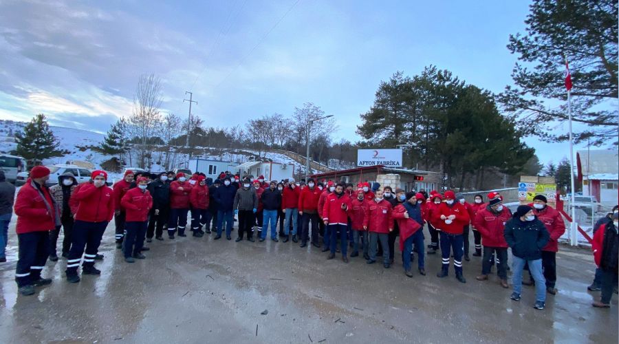 Emekçiler haklarını istiyor