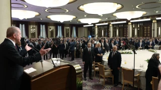 Erdoğan 14 ay sonra muhtarları topladı: Muhtarlarımızı özlemişiz