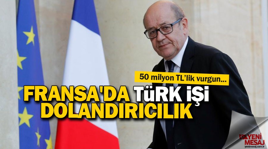 Fransa'da Trk ii dolandrclk