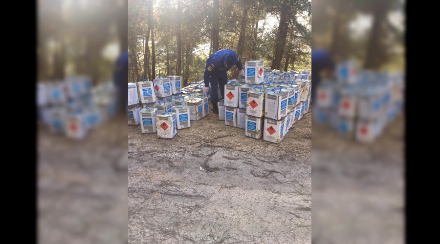 Tiner tenekelerinin ormanda ne işi var?