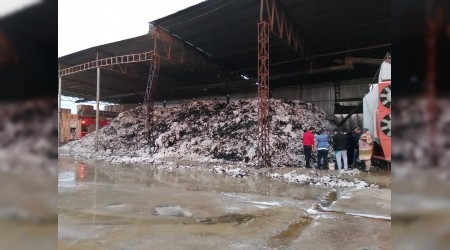 Tonlarca pamuk kül oldu
