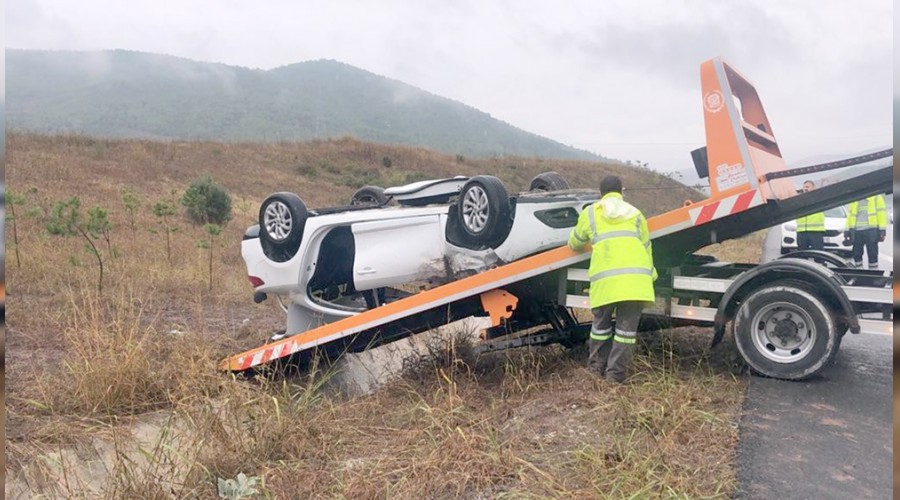 Voleybolcular ölümden döndü