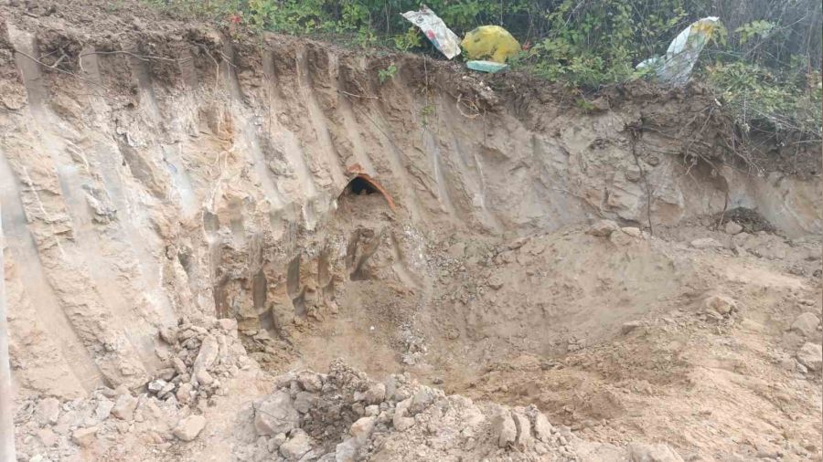 Yalova'da Roma dnemine ait kp mezar bulundu