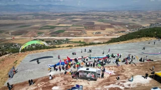 Yama parat heyecann depremzede ocuklar da izledi