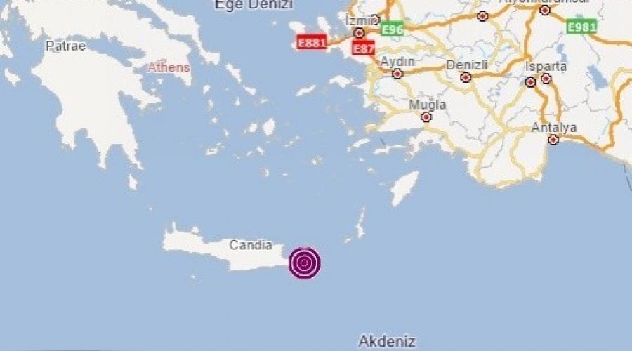 Yunanistan'daki deprem Aydın ve Muğla'da hissedildi