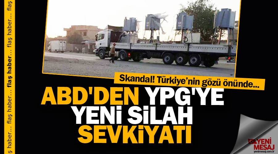 ABD'den YPG'ye yeni silah sevkiyatı
