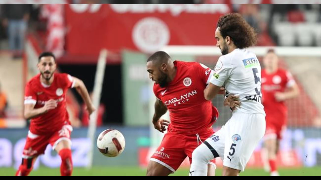 Antalya'da gol sesi çıkmadı