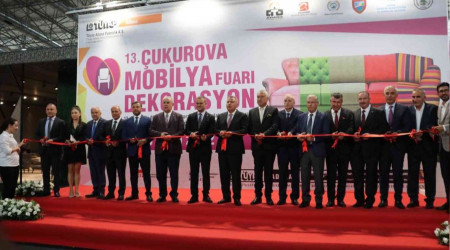 Çukurova Mobilya Dekorasyon Fuarı açıldı