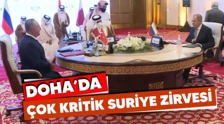 Doha'da ok kritik Suriye zirvesi, 3 lke mutabakata vard