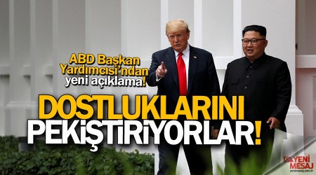 Dostluklarını pekiştiriyorlar!