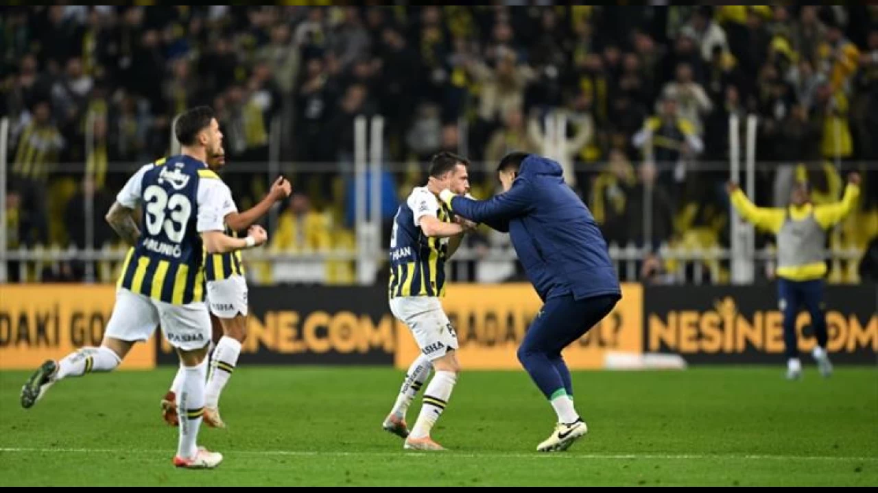 Fenerbahçe stresli maçı kazanmasını bildi