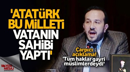 Flaş açıklama! İdraksiz Türk'ten yüce Türk milletine