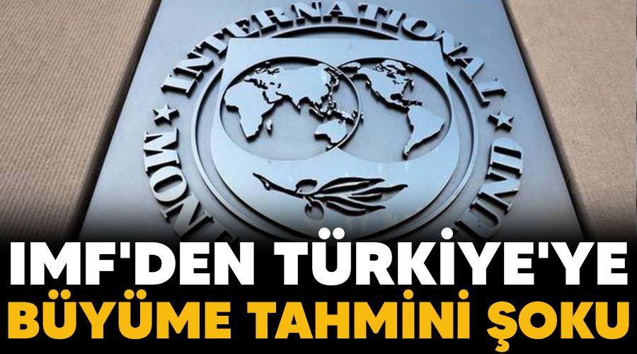 IMF'den Türkiye'ye büyüme tahmini şoku