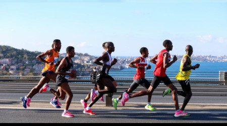 Yabancı atletler damga vurdu