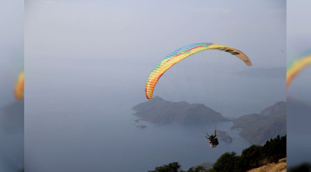 Yamaç Paraşütü Dünya Akro Kupası Süper Finali sürüyor