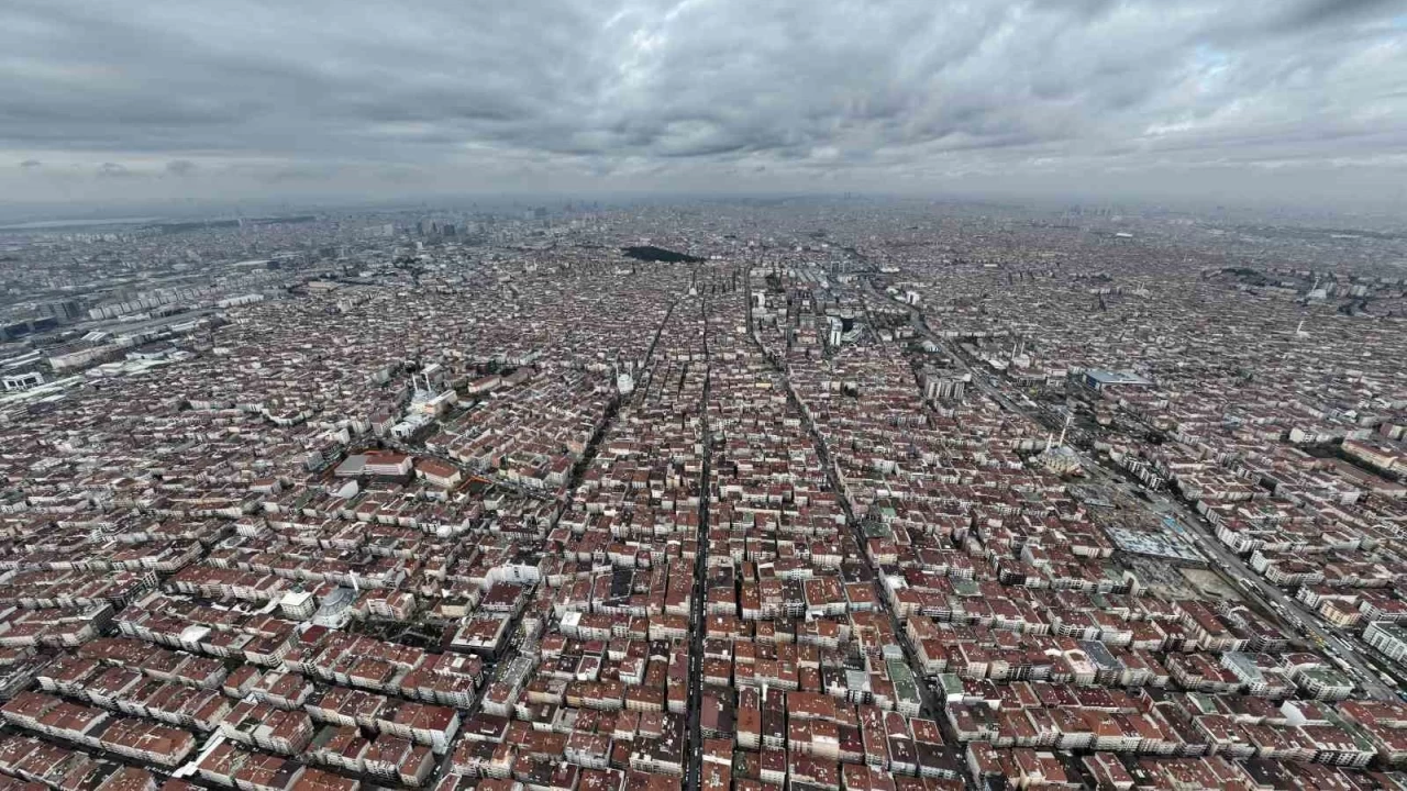Betona boğulan İstanbul'da korkutan görüntü