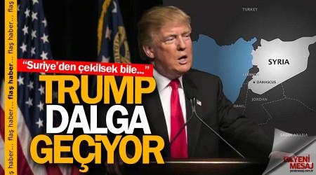Bir açıklama daha! Trump dalga geçiyor