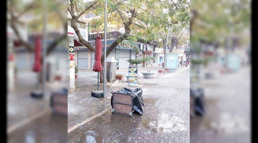 Çaldıkları kasayı düşürüp kaçtılar