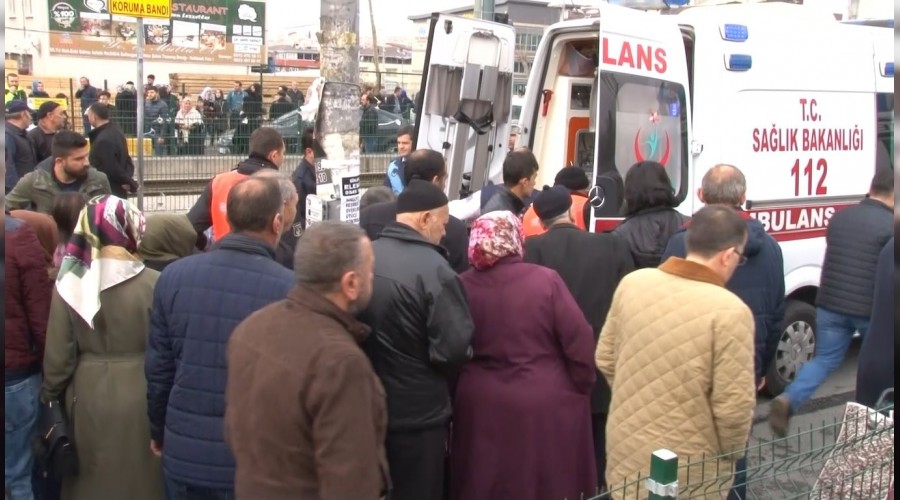 Çocuğa tramvay çarptı