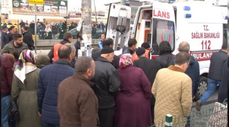 Çocuğa tramvay çarptı