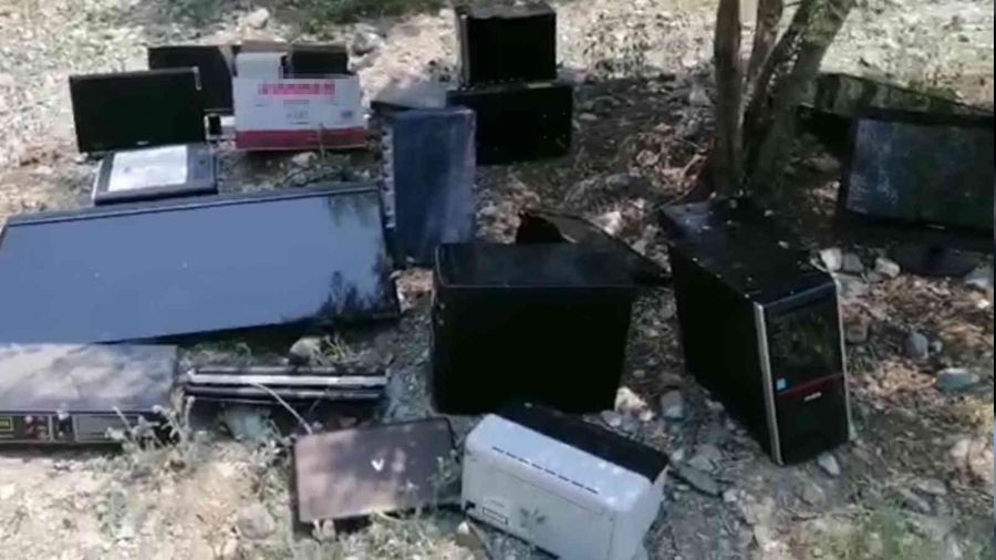 Hatay'daki bir okulda ilginç hırsızlık