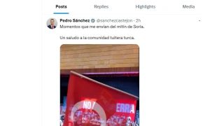 İspanya Başbakanı Sanchez'den Türk bayraklı paylaşım